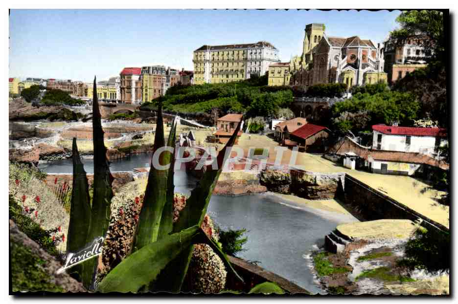 CPSM Biarritz Le Port Des pecheurs 