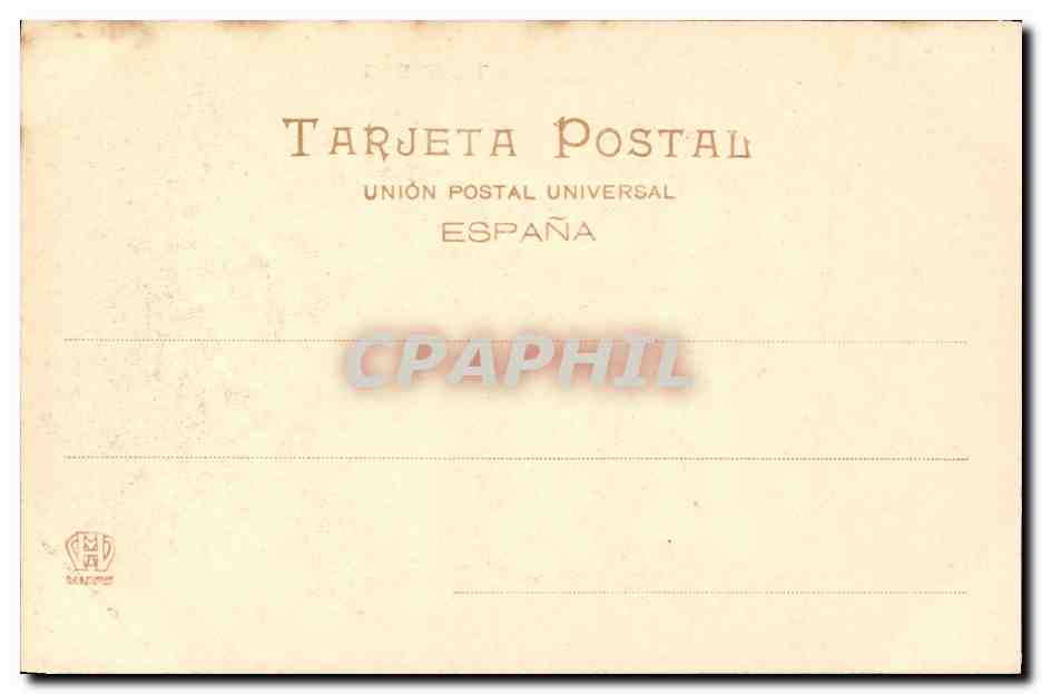 CPA La Bacanal Tiziano — Verso
