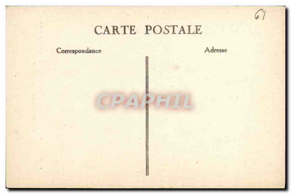 Abbaye de la Grande Trappe (Orne) — Vierge assise — Œuvre d'un Religieux Trappiste — Achterkant