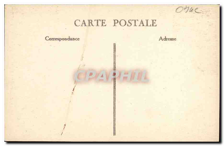 CPA Abbaye De La Grande Trappe Bas cote de l eglise — Rückseite
