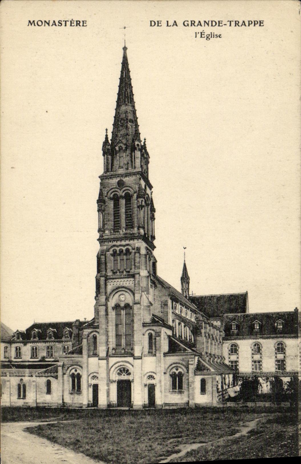 CPA Monastere De La Grande Trappe L Eglise 