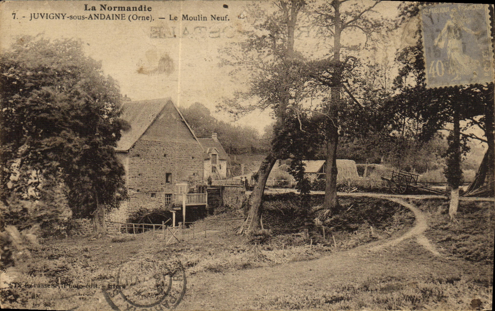 CPA Juvigny Sous Andaine Le Moulin Neuf 