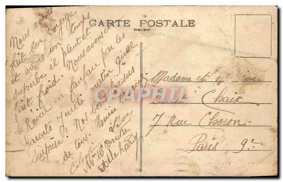 CPA Juvigny Sous Andaine Le Moulin Neuf  — Rückseite