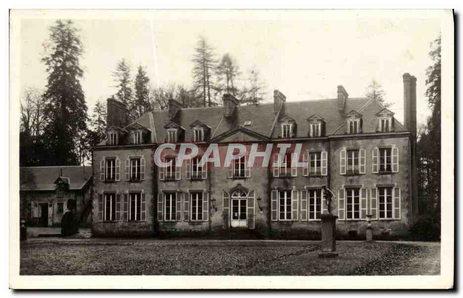 CPA Alencon Eglise St Francois de Sales d Alencon Au chateua de Saint Denis sur Sarthon