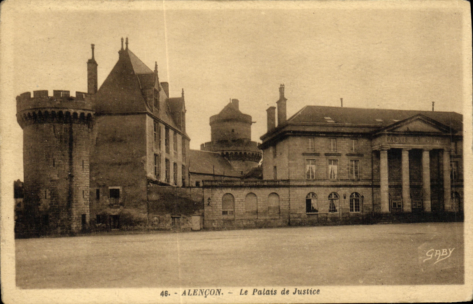CPA Alencon Le Palais de Justice 