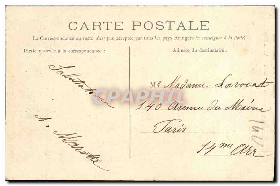 CPA Alencon Porte d Entree Et Pont Levis Vieux chateau — Rückseite