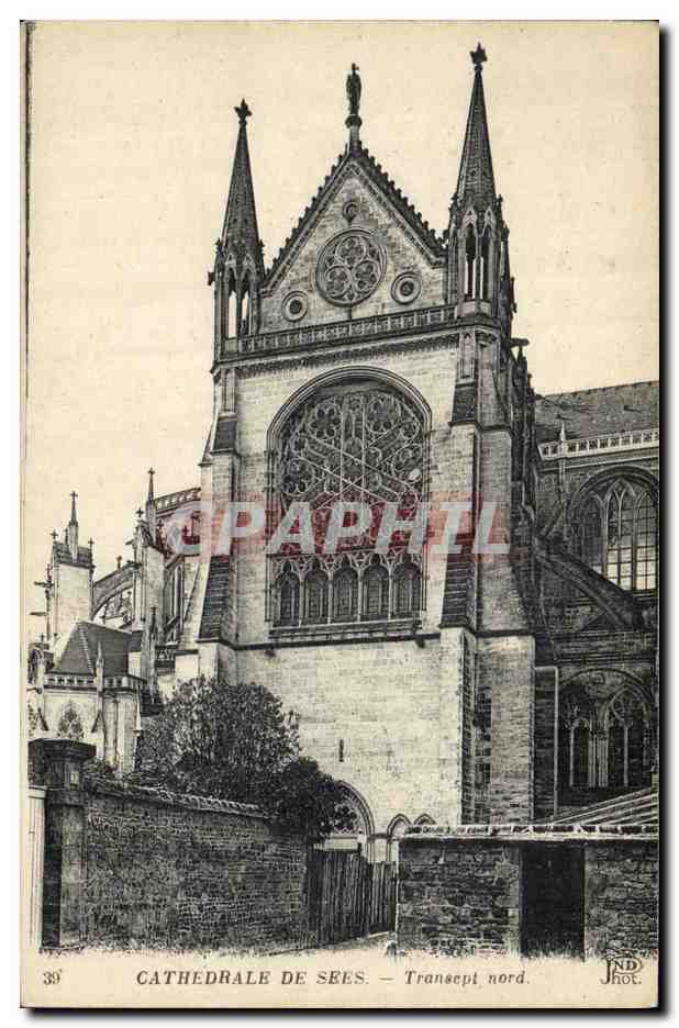 CPA Cathedrale de Sees Transept Nord 