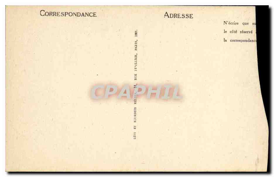 CPA Sees Interieur De La Cathedrale Buste du Christ  — Rückseite
