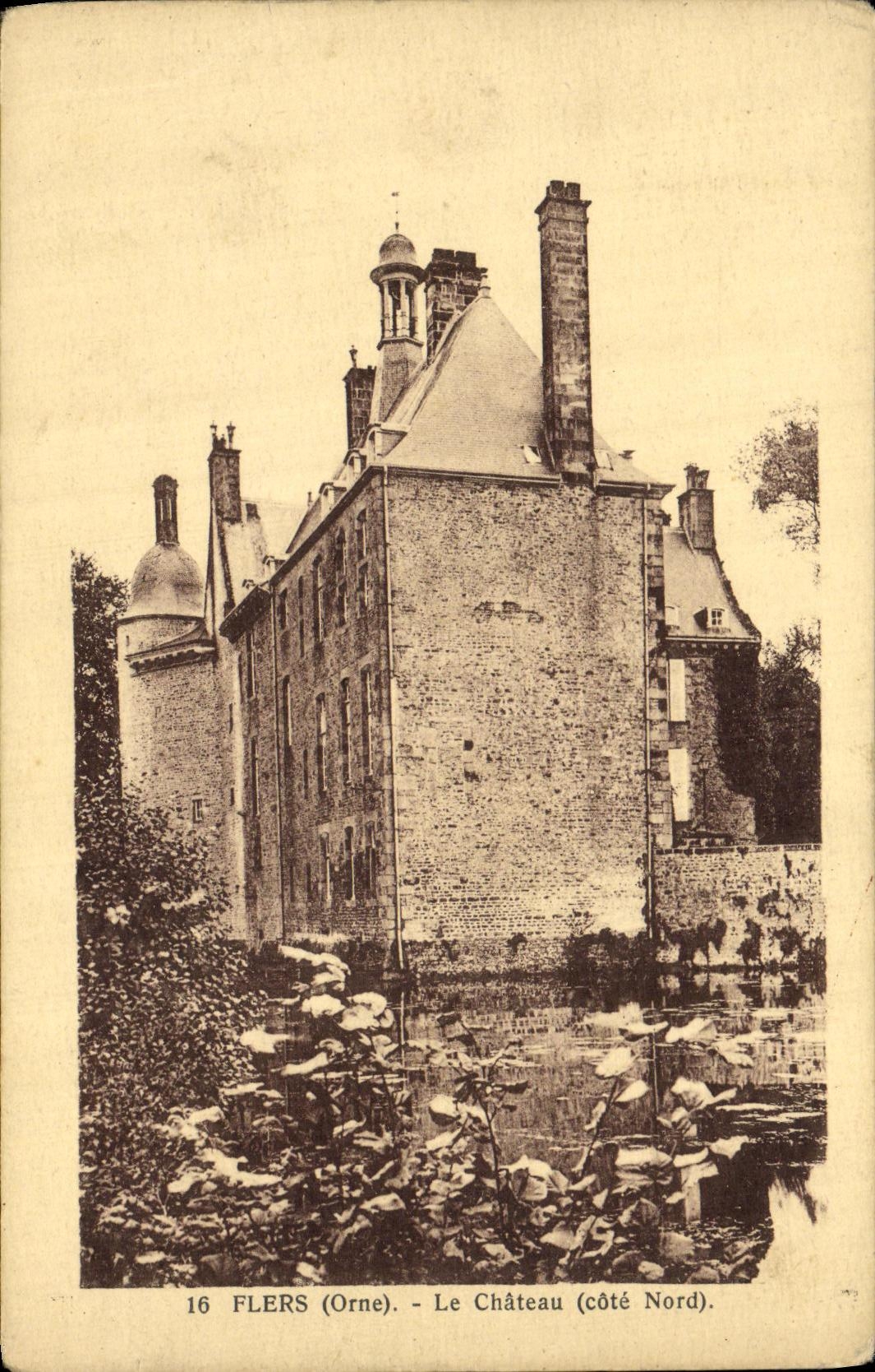 CPA Flers Le Chateau Cote Nord