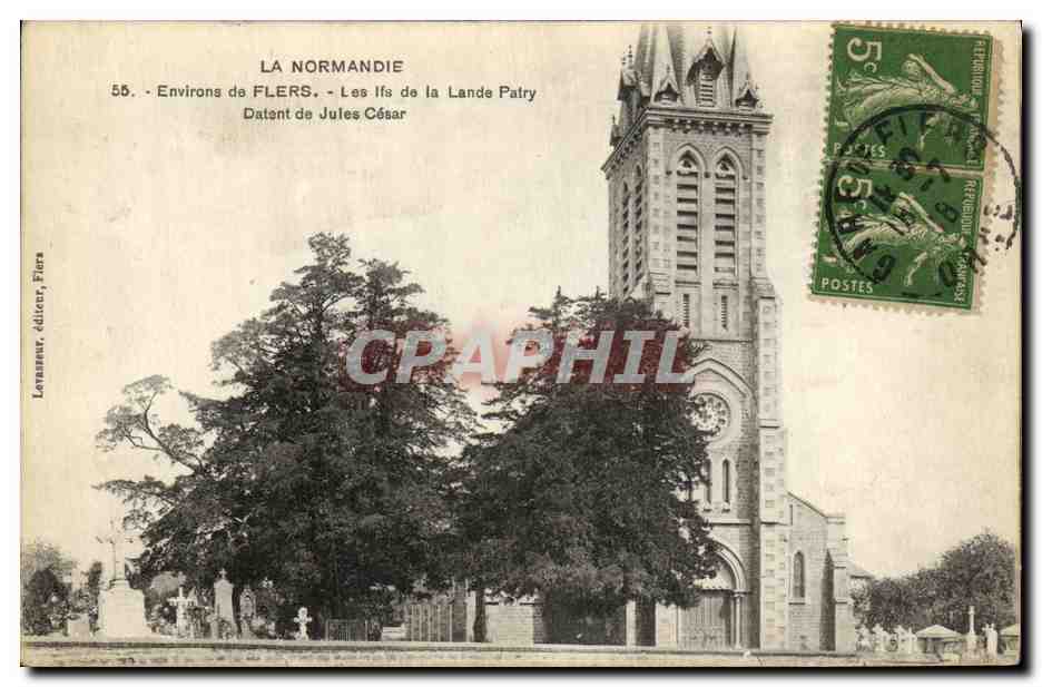 CPA Environs de Flers Les Ifs de la Lande Patry Datant de Jules Cosar 