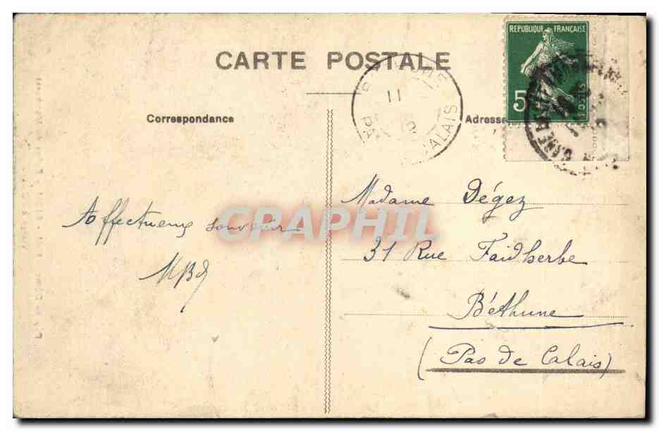 CPA Riom Eglise Du Marthuret Vierge a L Oiseau  — Verso