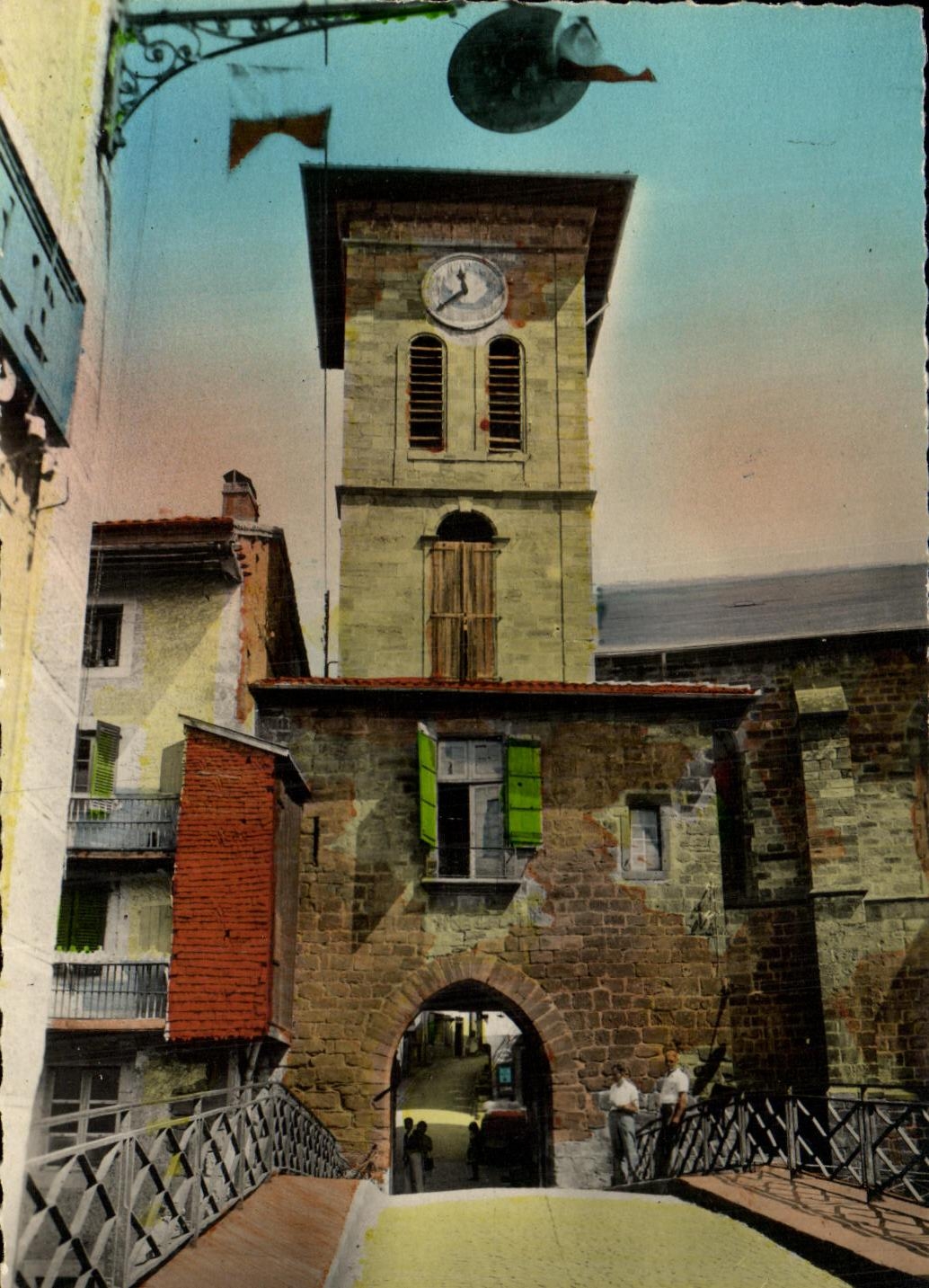 St-Jean Pied de Port — L'Église et la Porte d'Espagne — Édition Chanteclier, n°148