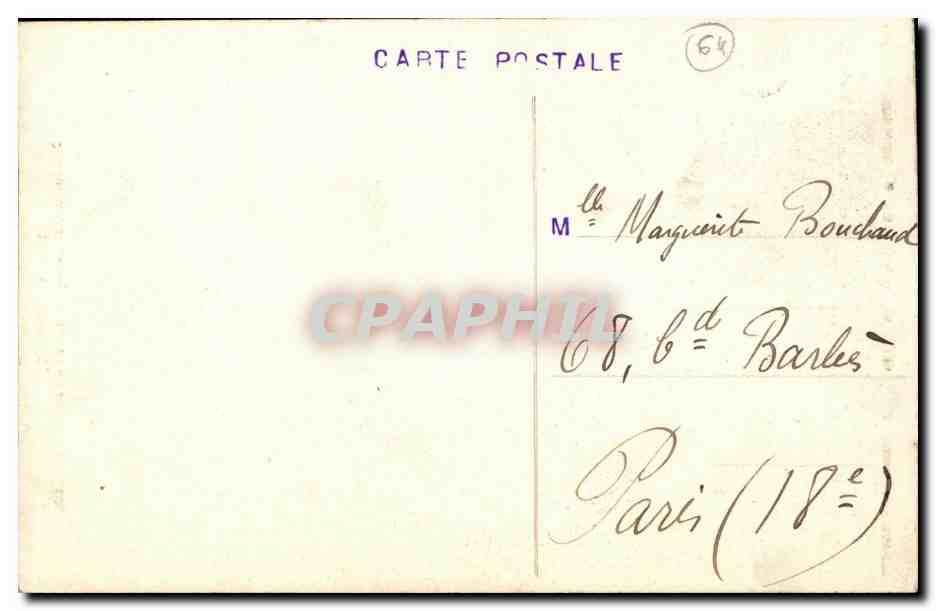 CPA Orthez Maison Historique De Jeanne D Albert  — Rückseite