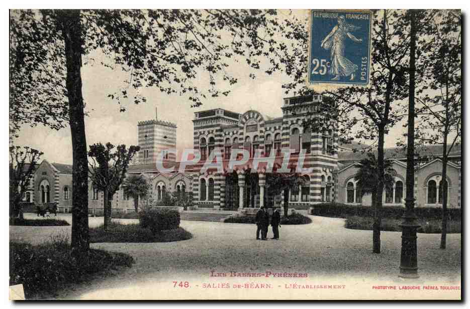 CPA Salies De Bearn L Etablissement 