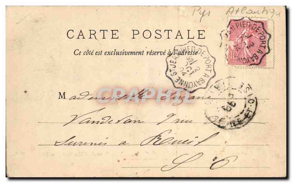 Pensionnat J.-B. de La Salle, Bordeaux-St-Genès — Notre-Dame du Chêne-Vert (sous bois) — Reverso