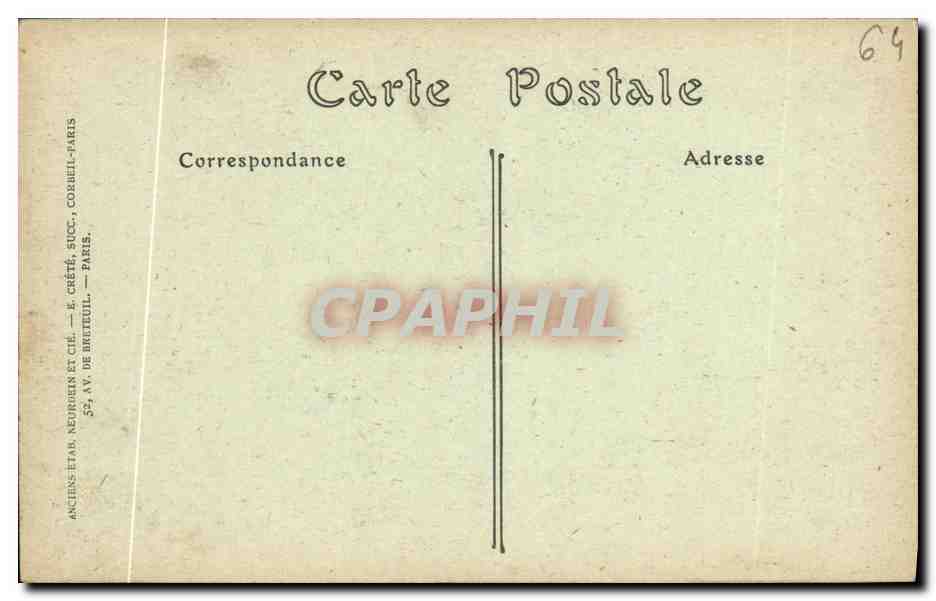 CPA Urrugne La Chapelle Socorricoa — Rückseite