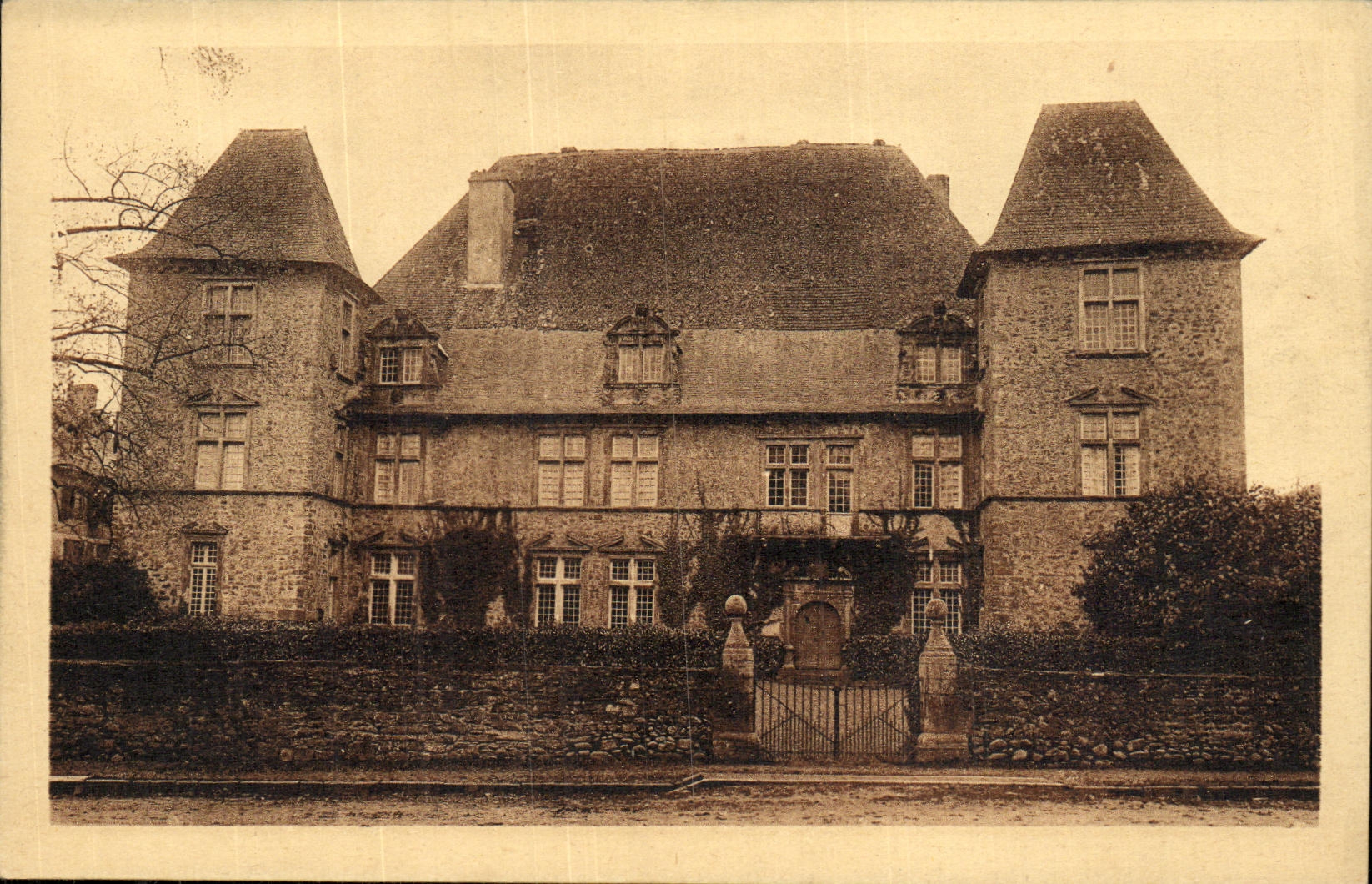 CPA Mauleon Chateau De La Maity D Audurain 