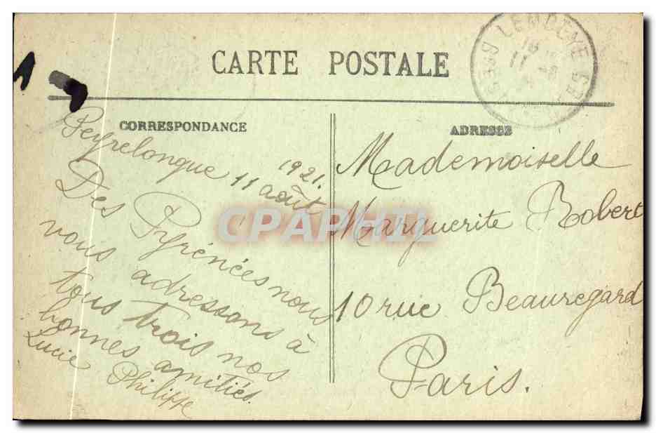 CPA Lembeye Les Coteaux De Juillacq — Rückseite