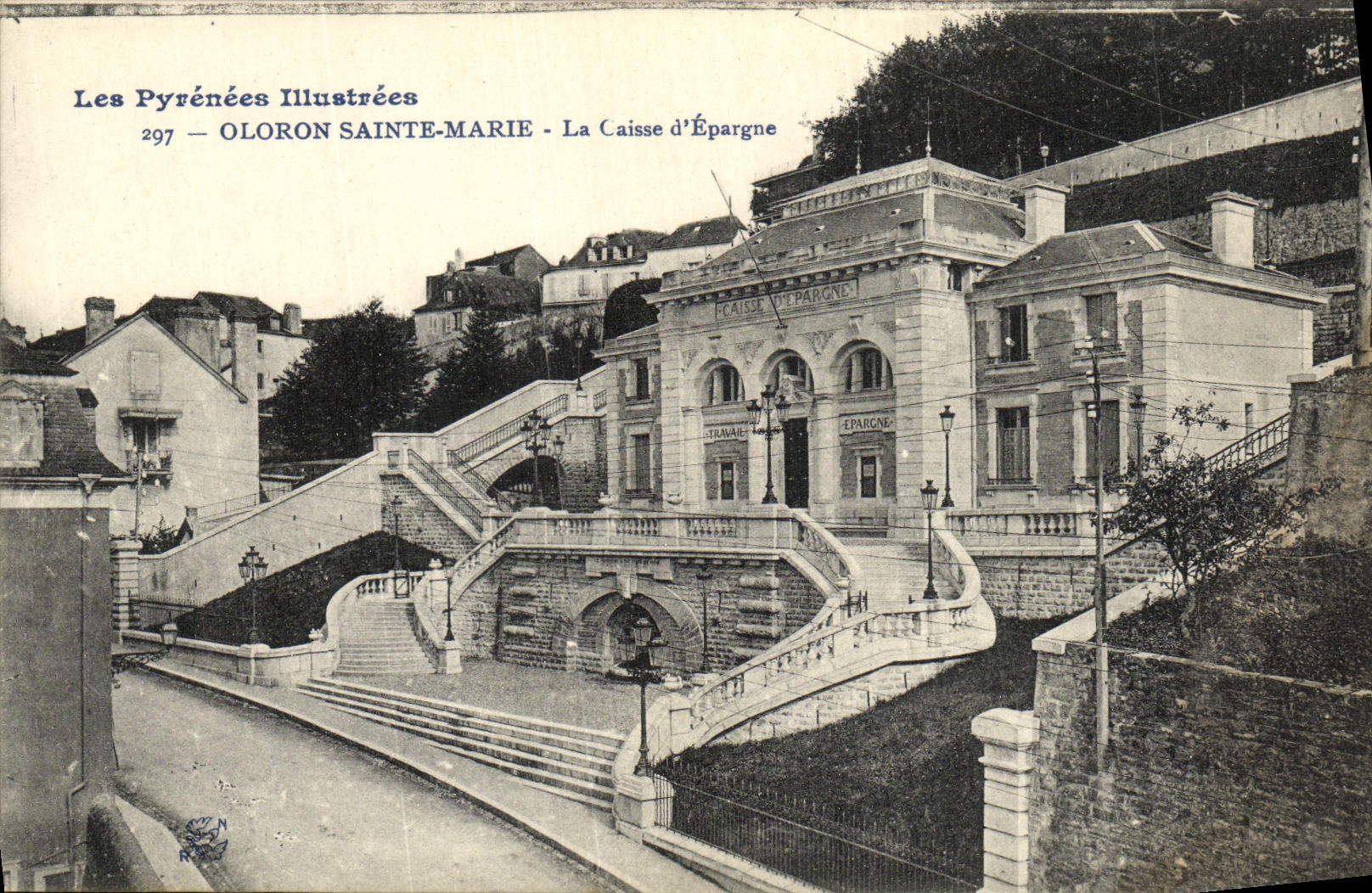 CPA Oloron Ste Marie La Caisse d Epargne