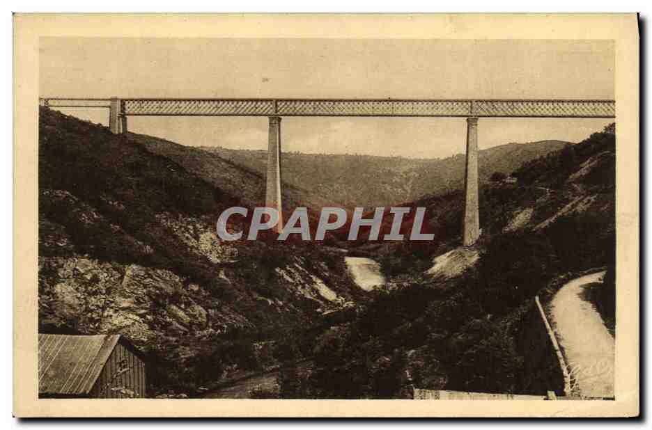 CPA Viaduc Des Fades Le Plus Haut d Europe