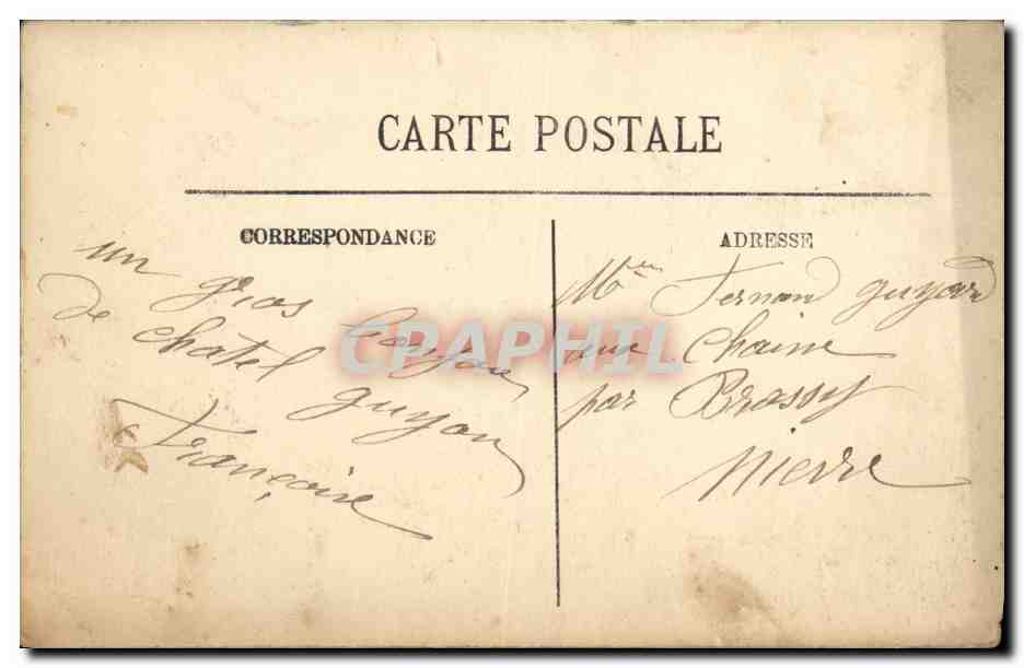 CPA Chatel Guyon L Eglise Vue Du Calvaire — Reverso