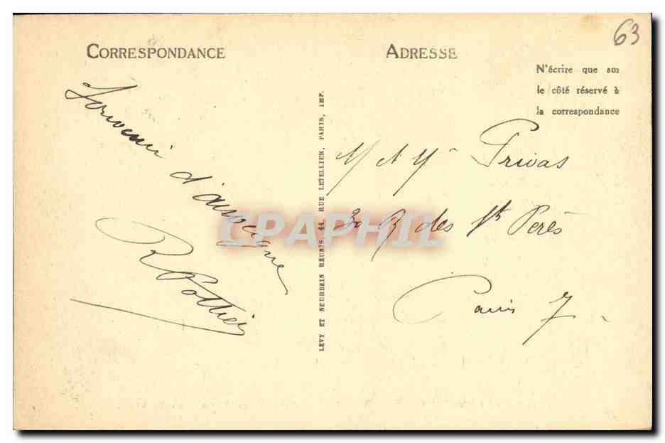 Clermont-Ferrand — Boulevard Desaix, le théâtre et le Puy-de-Dôme — LL — Reverso