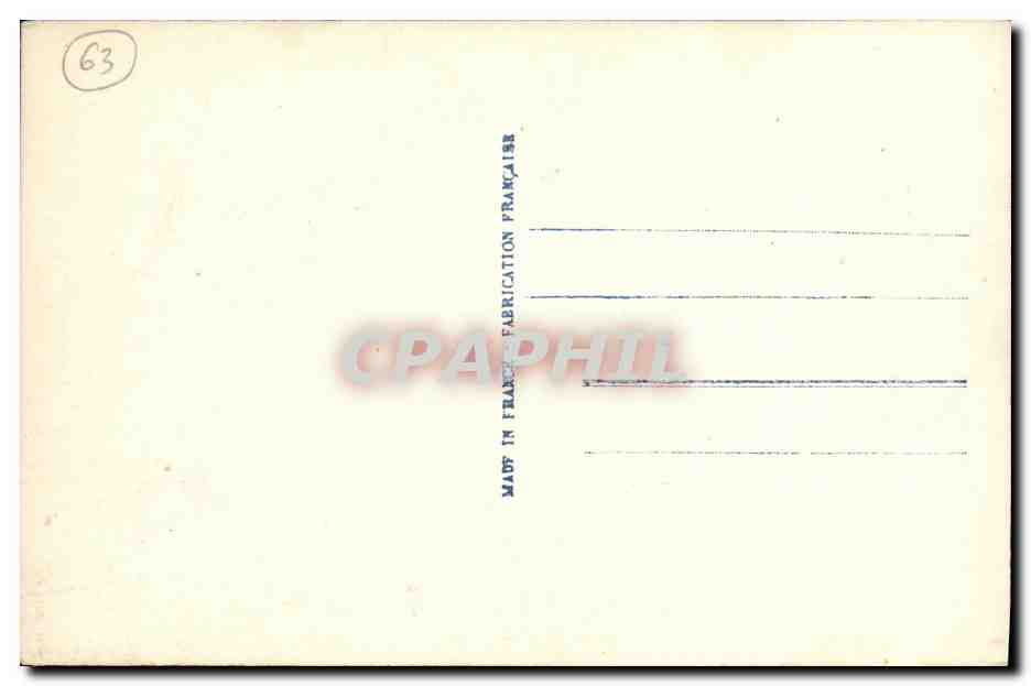 Clermont-Ferrand - N.D. du Port. Chapiteau (XIIe) — Verso