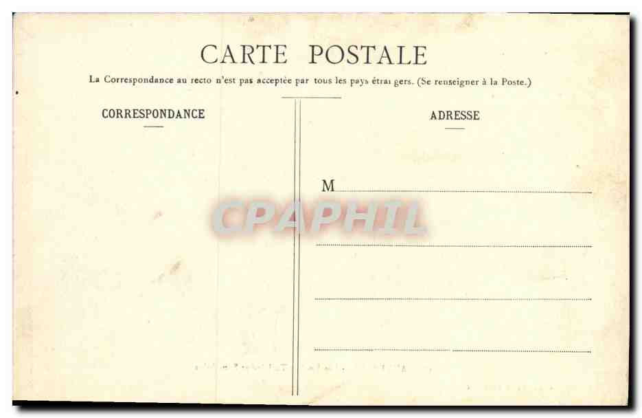 Auvergne - Les Roches Tuilière et Sanadoire — G. Delaunay, édit., Clermont-Ferrand, n° 108 — Verso