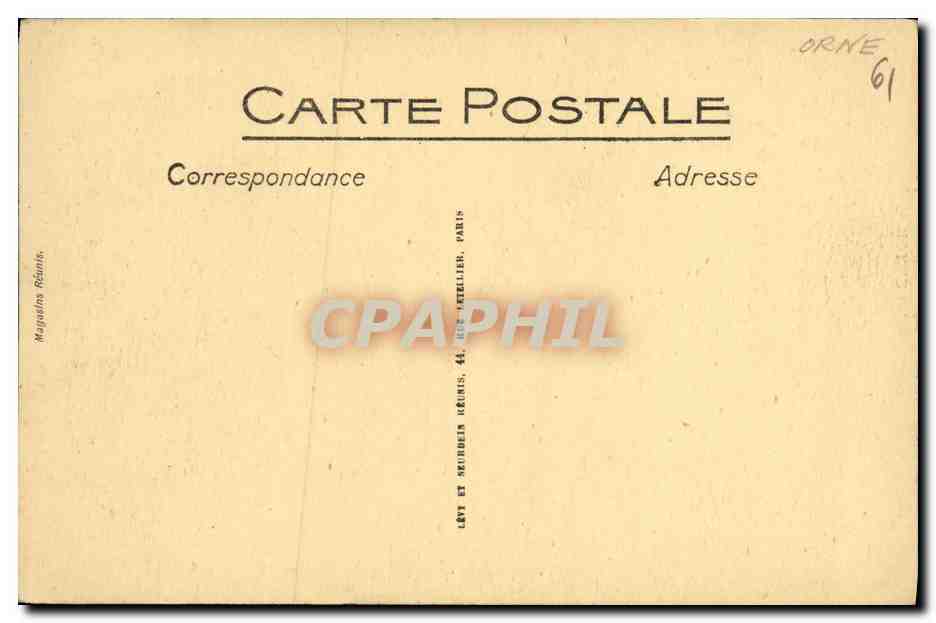 CPA Cerisi Belle Etoile La Tour Du Chateau Du Mont  — Rückseite