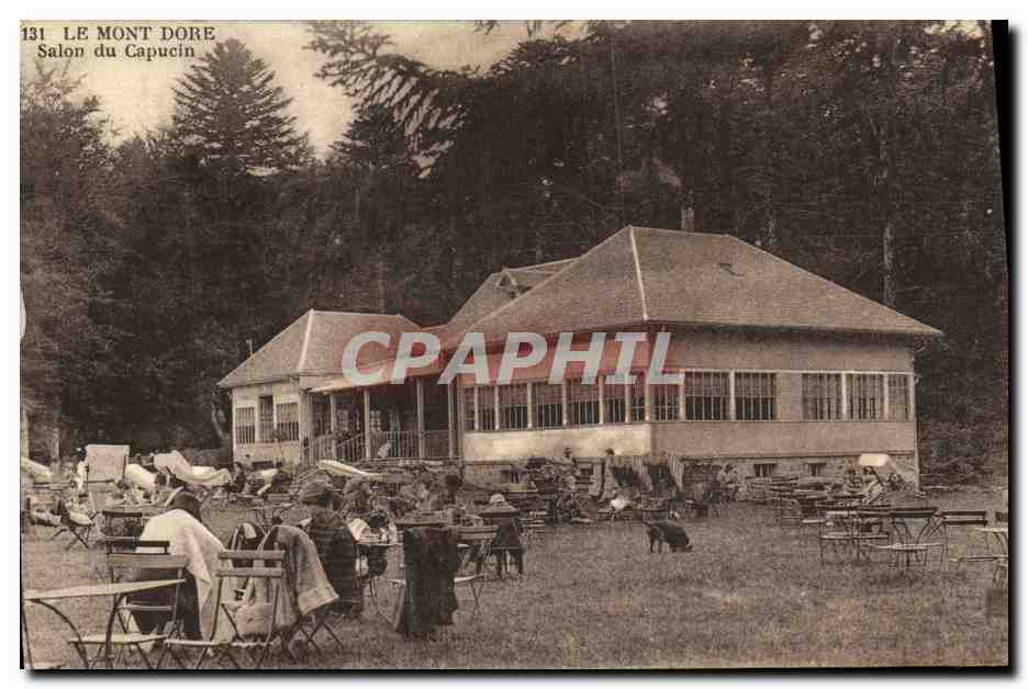 Le Mont-Dore — Salon du Capucin — CPAPHIL 131