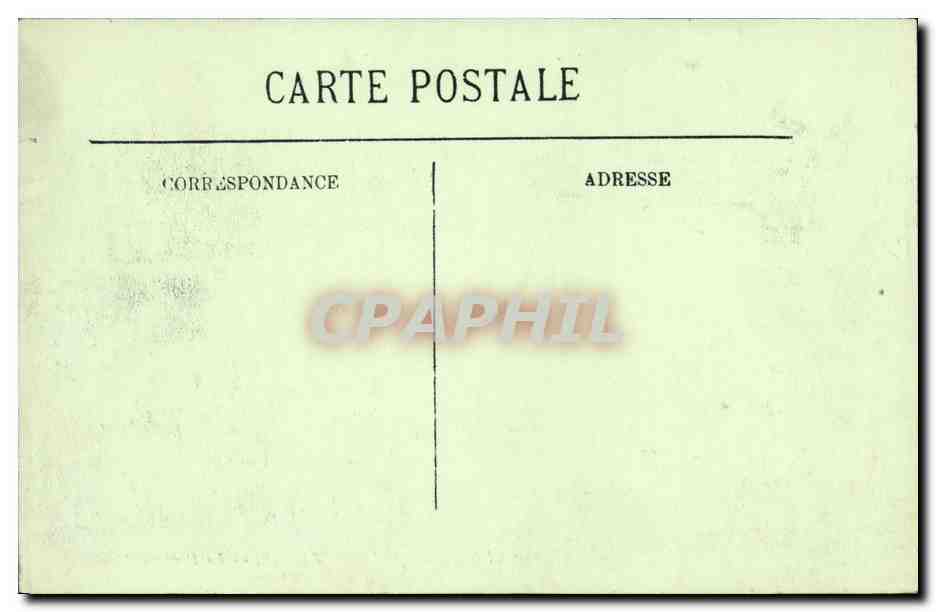 CPA Le Mont Dore La Dent du Marais dit saut de la pucelle — Verso