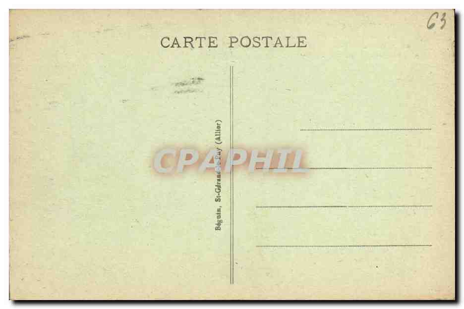 L'Auvergne pittoresque — Panorama de la Vallée de Chaudefour et des Monts Dore — P. Viollette — Verso