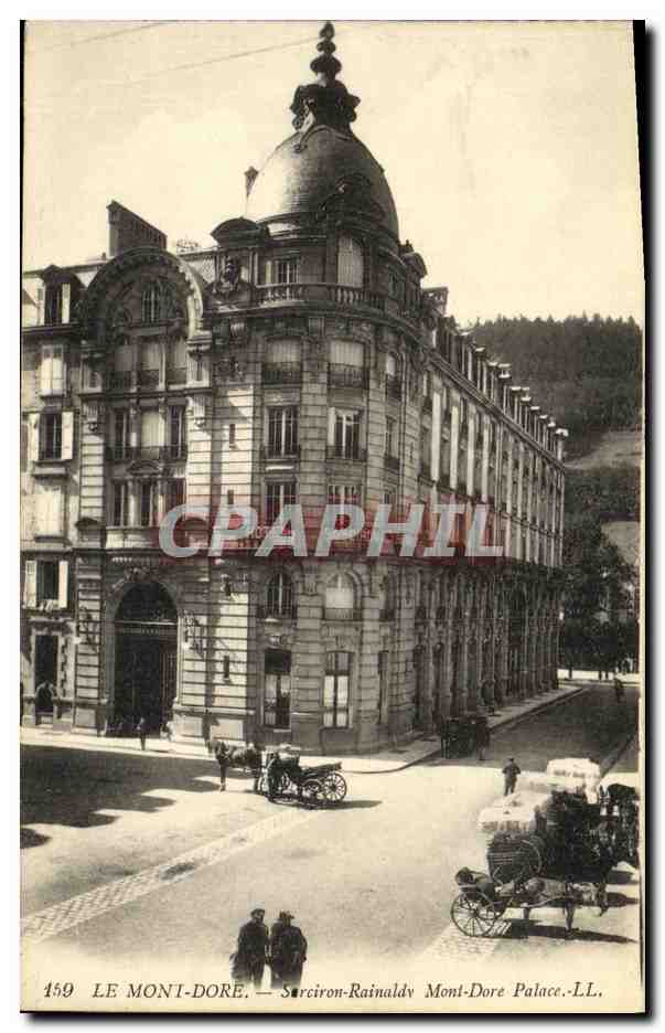 CPA Le Mont Dore Sarciron Rainaldy Mont Dore Palace 
