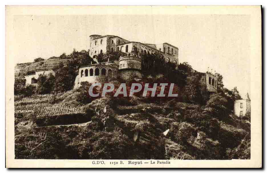 CPA Royat Le Paradis