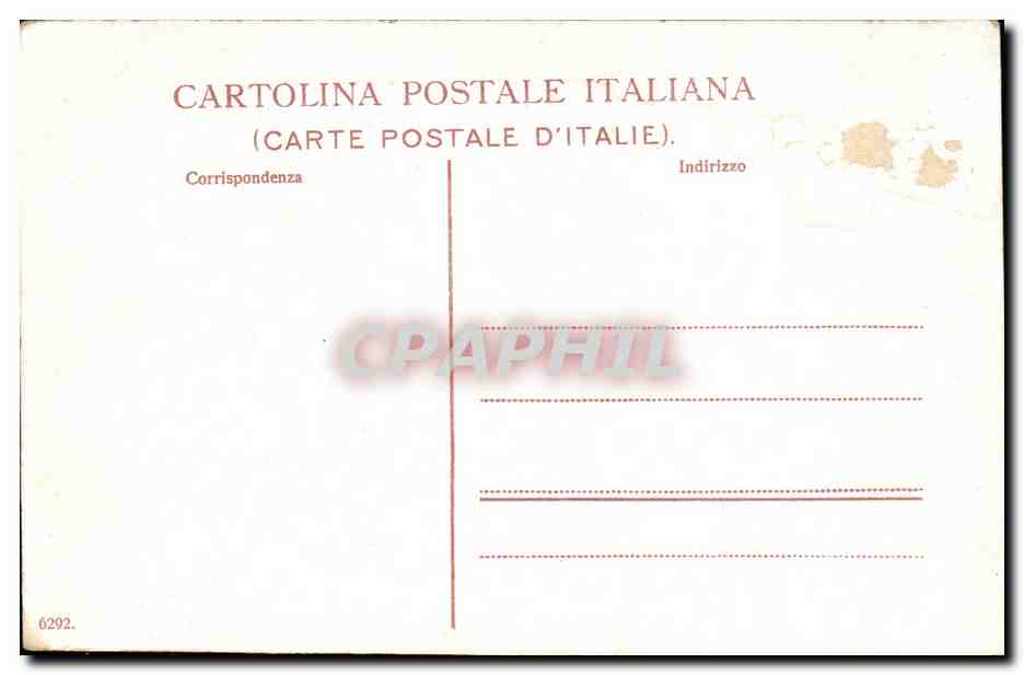 CPA Piazzo Del Duomo Milano  — Verso