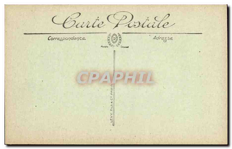 Clermont-Ferrand — La Place de Jaude — Le Théâtre et la Cathédrale — LL. — Verso