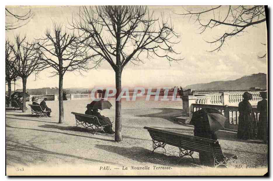 PAU — La Nouvelle Terrasse — ND. Phot.