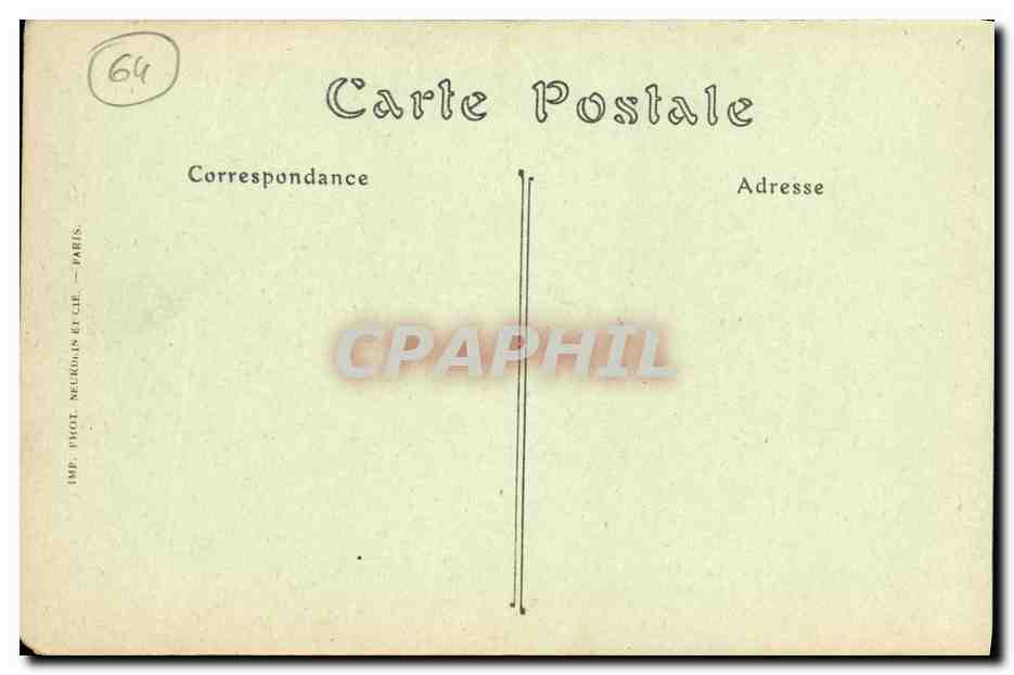 PAU — La Nouvelle Terrasse — ND. Phot. — Verso