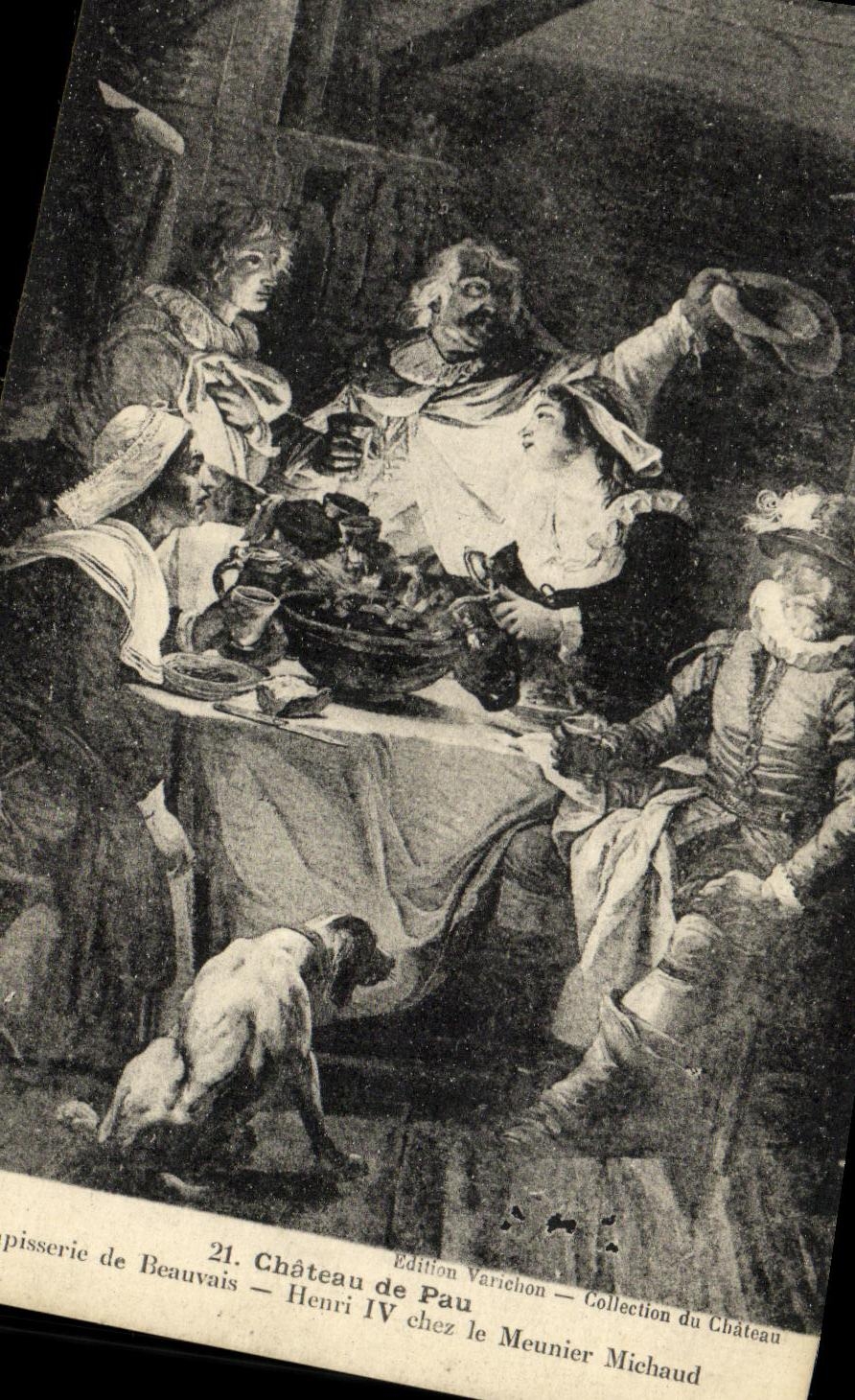 Henri IV chez le Meunier Michaud — Château de Pau — Édition Variéhon