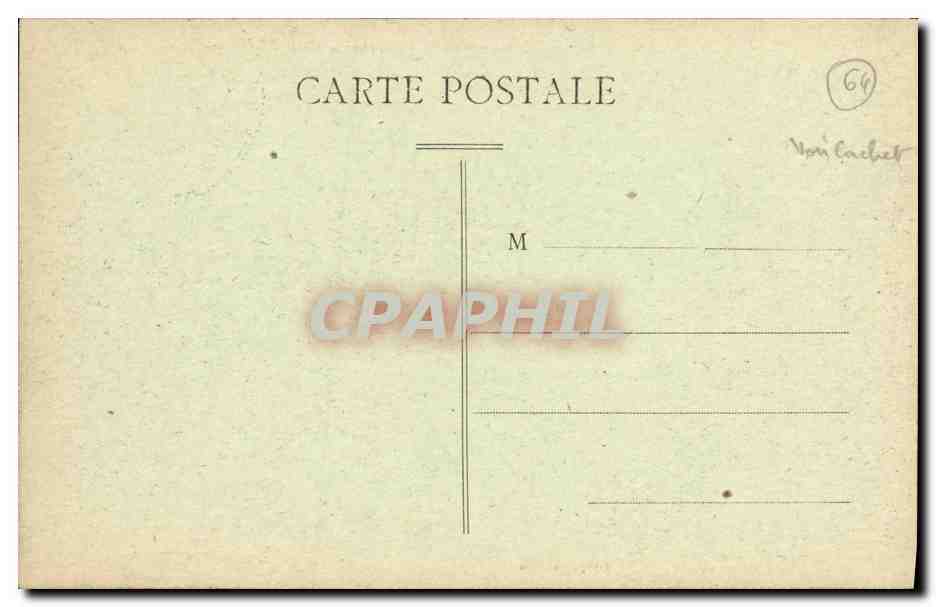 Château de Pau — Façade du Midi — Édition Varichon, n°207 — Rückseite