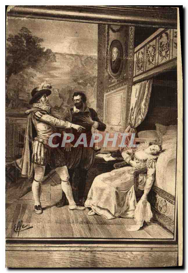 CPA Pau Tapisserie Du Chateau Evanouissement de Gabrielle d Esthee