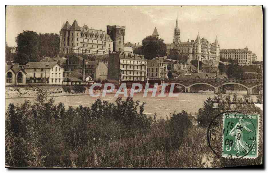 Pau — Vue prise de Jurançon — Carte Postale de Luxe