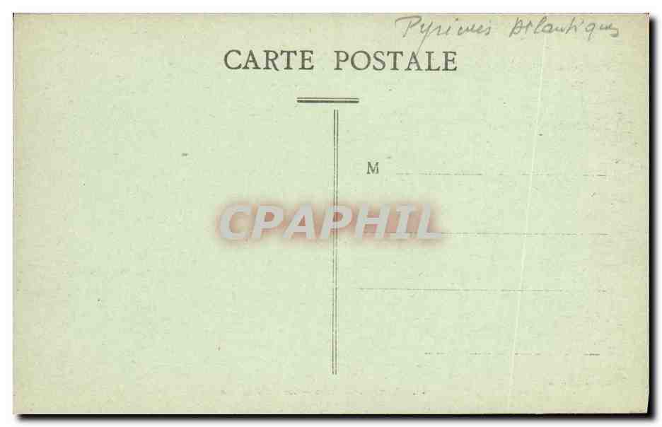 Château de Pau — La Salle des Gardes — Édition Varéchon, n°10 — Verso