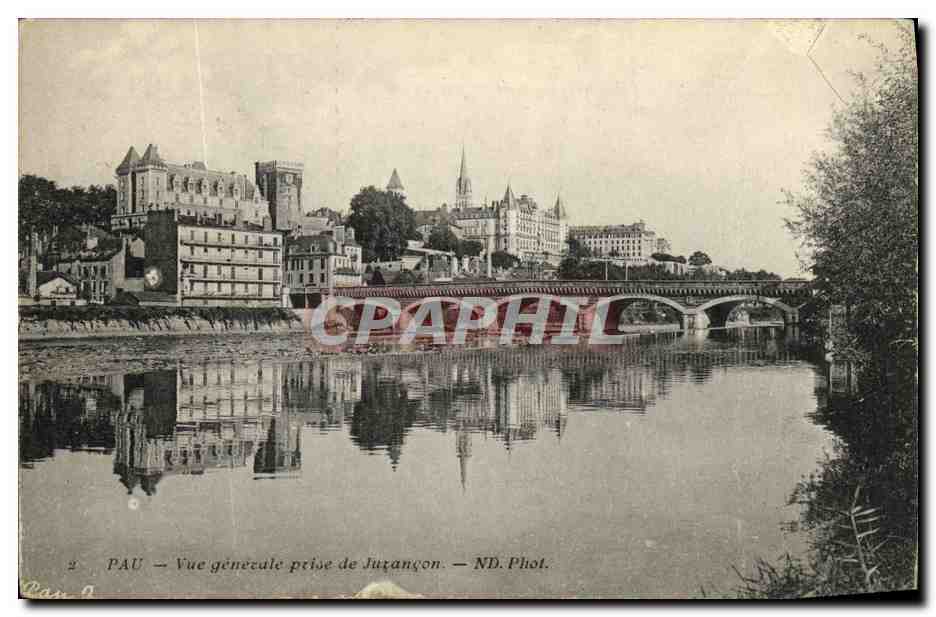 PAU — Vue générale prise de Juizançon — ND. Phot.
