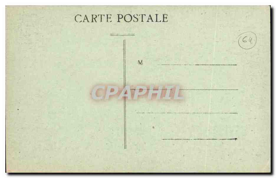Château de Pau — Salle à Manger — Édition Varichon — Verso