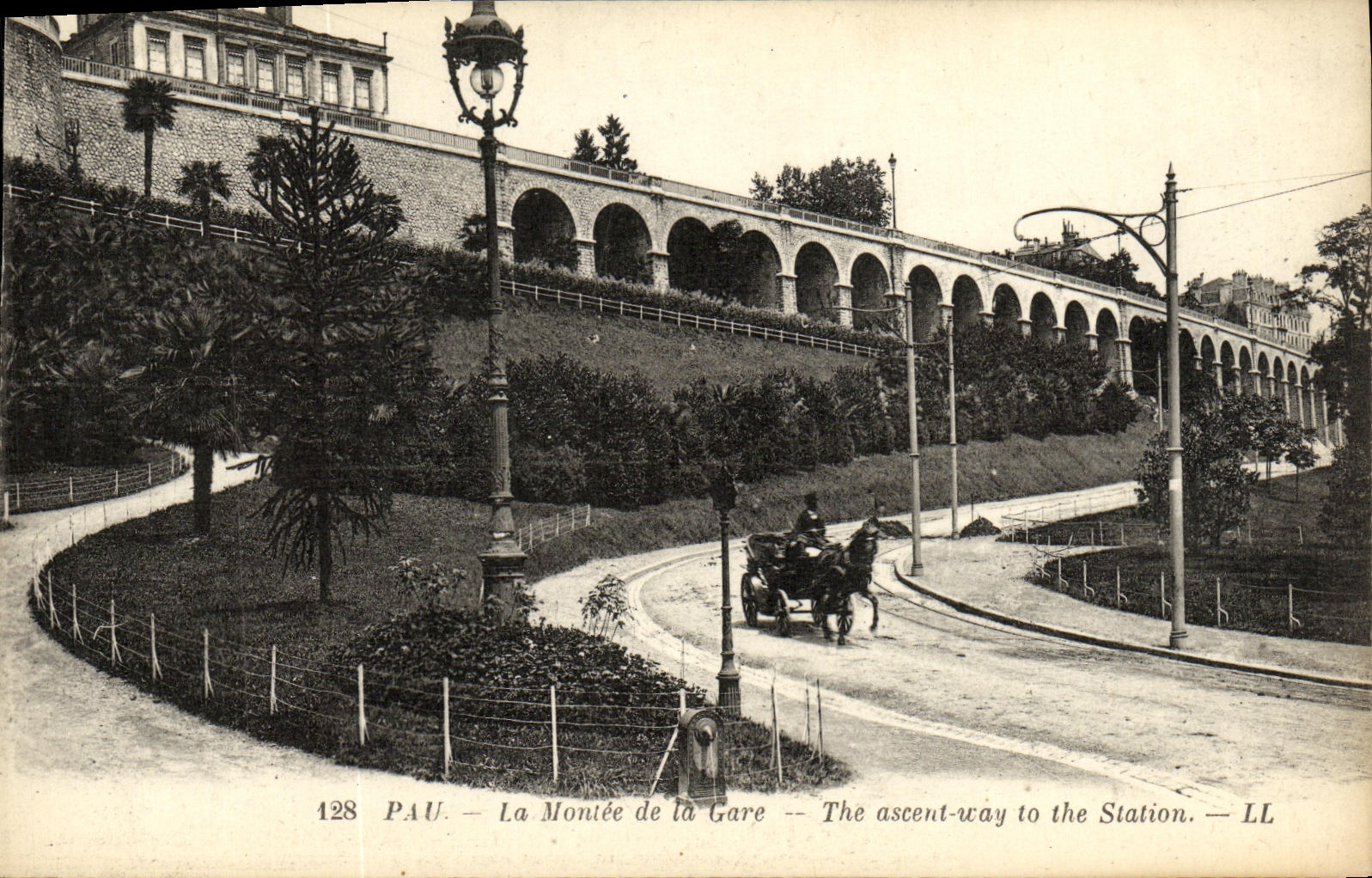 Pau — La Montée de la Gare — LL