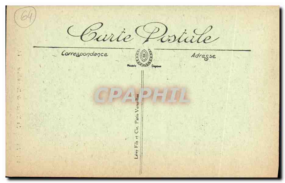 CPA Pau La Maison de Bernadotte — Rückseite