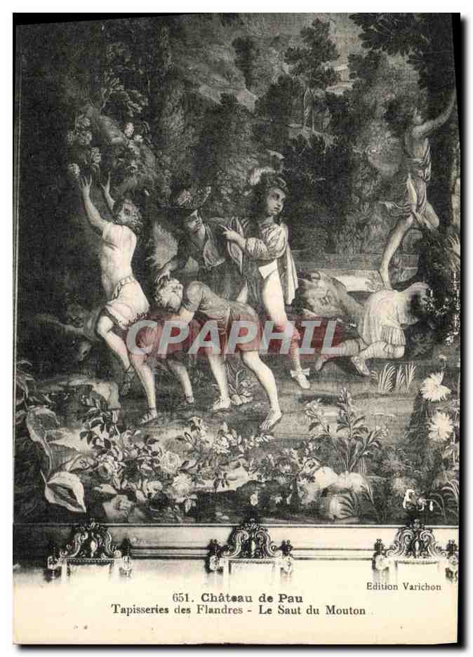 Castello di Pau — Tappezzerie delle Fiandre - Il Saout del Mouton — Edizione Varichon n°651