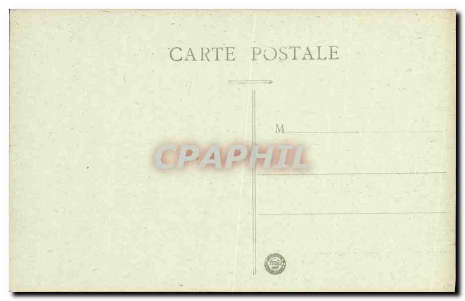 Château de Pau — Tapisserie des Flandres — Le Cerf bat l'Eau — Édition Varichon, n° 659 — Rückseite