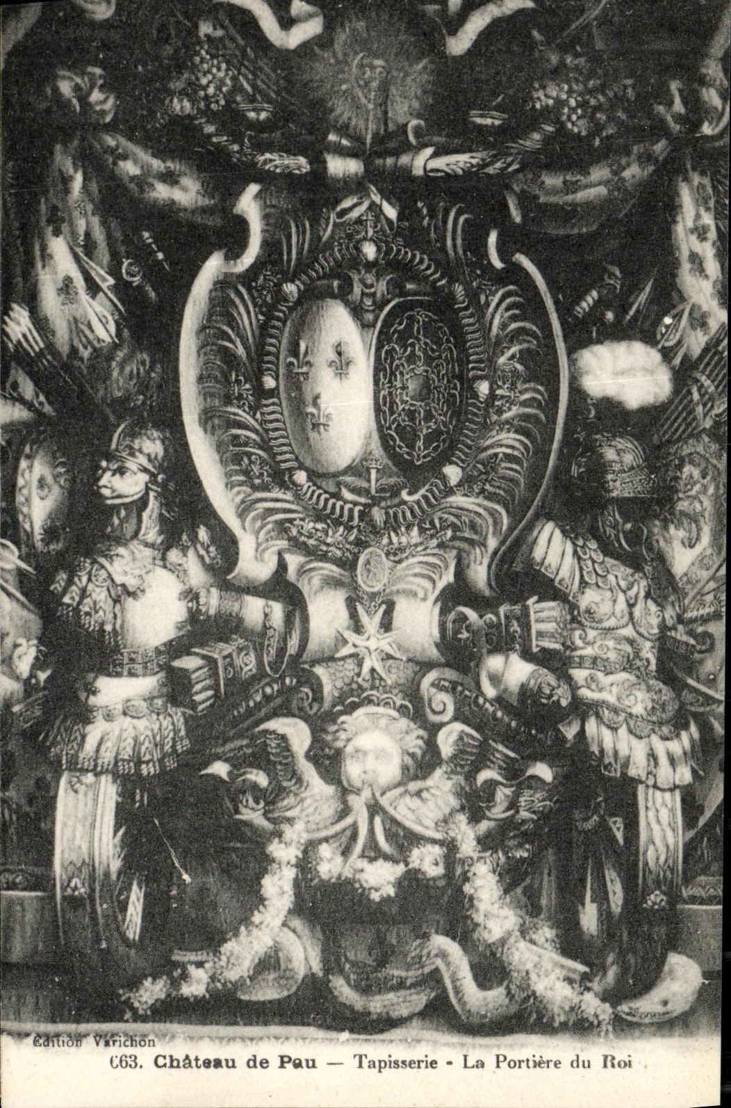 Château de Pau — Tapisserie - La Portière du Roi — Édition Vérichon C63